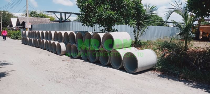 ท่อระบายน้ำ คอนกรีตเสริมเหล็ก 40x100 หน้างาน เมือง สมุทรปราการ